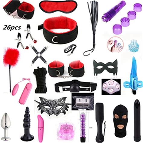 Sex Toys For Woman Adult Toy Games Hand S Whip Mouth Gag Rope Metal Butt Plug Bdsm Bondage Set