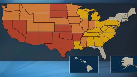 Hottest Temperatures Ever Recorded In All 50 States Videos From The