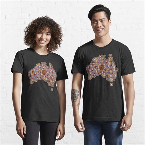 Authentic Aboriginal Art Aboriginal Australia T Shirt For Sale By