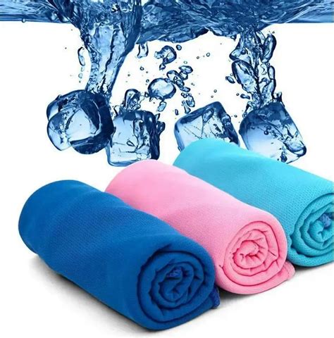 8035cm Fashion Creative Sport Cooling Towel Sweat Summer Ice Towel Ice