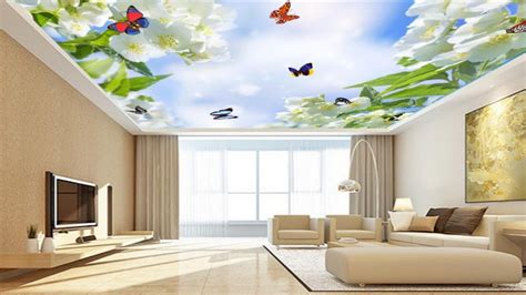 Shop wayfair for the best ceiling wallpaper. #ParadiseDecor #3dceiling 3d wallpaper for best amazing ...
