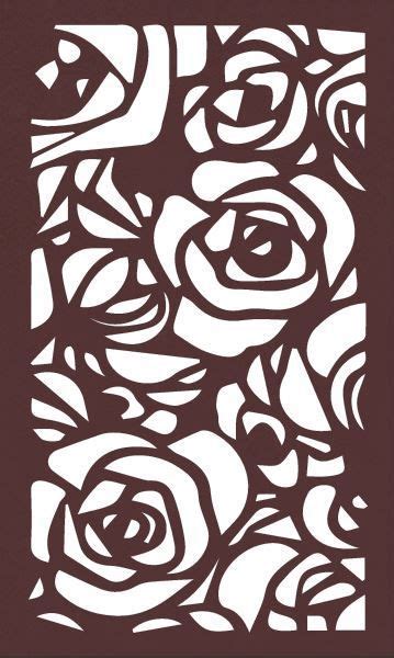 Roses Cnc Cutting Design Paper Cutting Stencil Patterns Stencil