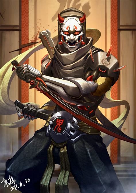 Overwatch Oni Genji Fictional Stuffs Random Shit In 2019