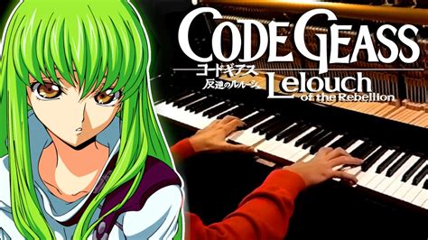 With You コードギアス 反逆のルルーシュ Code Geass Ost【piano Cover】 1k Subs Special Youtube