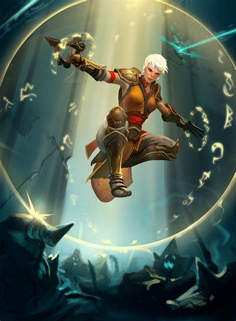 Diablo 3 Monk Female Wallpaper