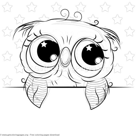 The application of coloring pages for kids compose many cute cartoon such as dogs. 26 Cute Owl Coloring Pages - GetColoringPages.org