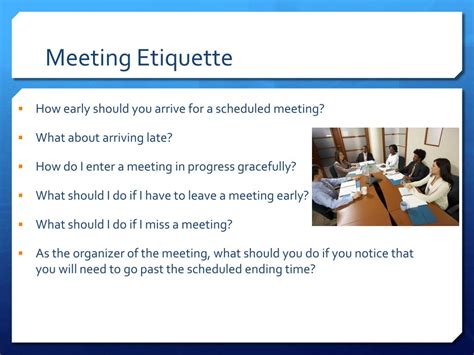 Ppt Workplace Etiquette Powerpoint Presentation Free Download Id