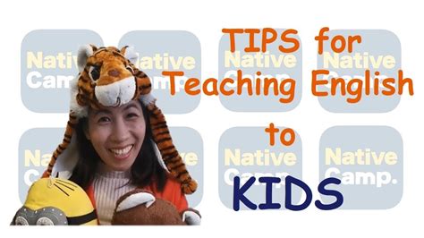Tips For Teaching English To Kids Youtube