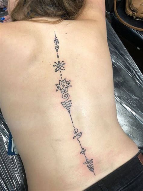 Richard In 2020 Spine Tattoo Tattoos Infinity Tattoo