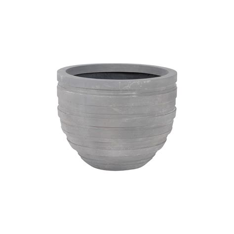 June Planter Raw Gray Xs By Phillips Collection