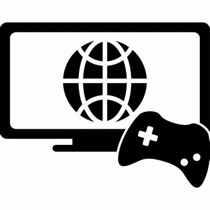 Games Icon Symbol Control Icons Gaming Monitor