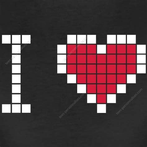 Pixel art du drapeau de l'angleterre en forme de coeur temps : Pixel Facile Coeur