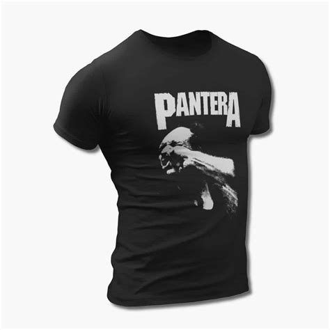 Pantera T Shirt Pantera Vulgar Display Of Power Black Tee Shirt