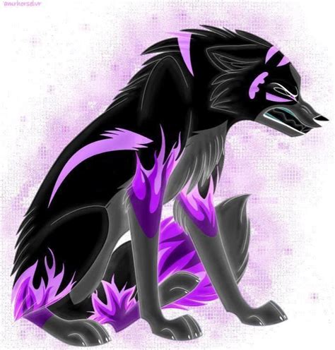 The Purple Fire Wolves