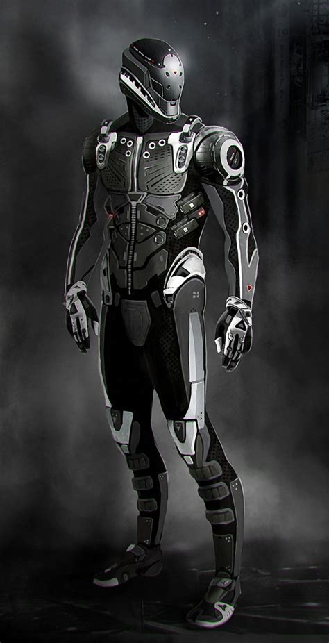 suit concept by bro bot eric felten cghub sci fi futuristic armour armor concept