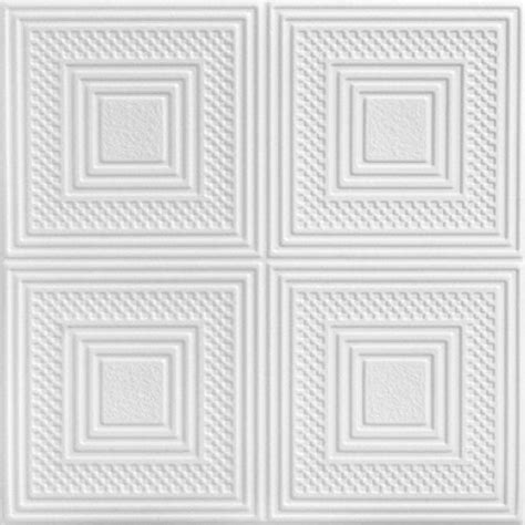 Buy A La Maison Ceilings R Nested Squares Foam Glue Up Ceiling Tile