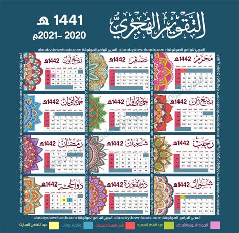 Последние твиты от تقويم أم القرى (@ummalqurac). تحميل التقويم الهجري 1442 صورة + pdf كامل مع الاجازات ...