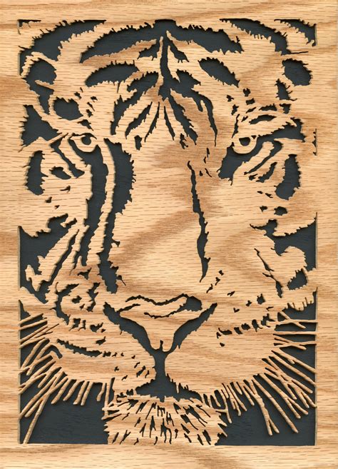 Tiger Scroll Saw Wood Working And Scroll Saw Pinterest Tigers