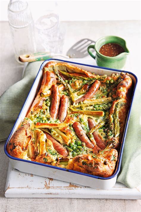 Try one of these date night in ideas! Summery toad in the hole | Recipe | Tesco real food, Food ...