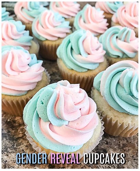 The cupcakes are baked like regular cupcakes, and after cooling slightly, you'll use a sharp knife (serrated is best) to cut out a plug of cake from the middle, about 1″ deep. Cute and Easy Gender Reveal Cupcakes! Just fill with ...