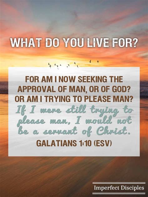What Do You Live For Galatians 110 Scripture Memory Song