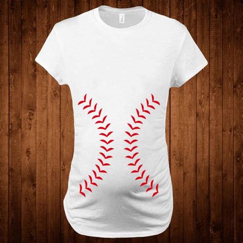 baseball maternity t shirt clothing tops and tees t by stoykots mommy outfits pregnancy