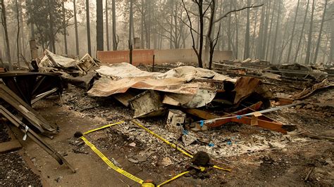 Photos Deadly Camp Fire Burns Through Butte County California Abc7