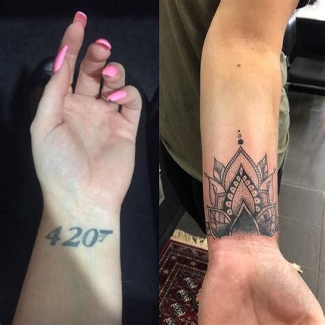 Astonishing Name Cover Up Tattoos On Wrist Image Ideas