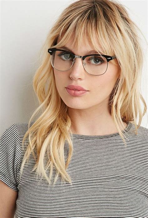 Best Bangs And Glasses Hairstyles