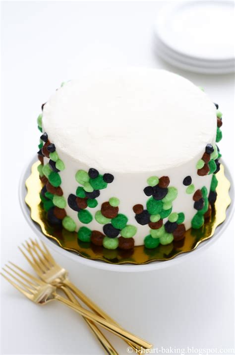 The best gifs for polk. i heart baking!: camouflage inspired polka dot birthday cake