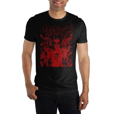 Carnage Marvel Comics Mens Packaged Shirt Carnage Marvel Mens