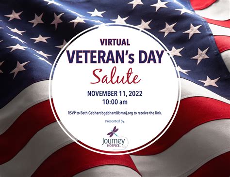 Virtual Veteran's Day Salute - Journey Hospice