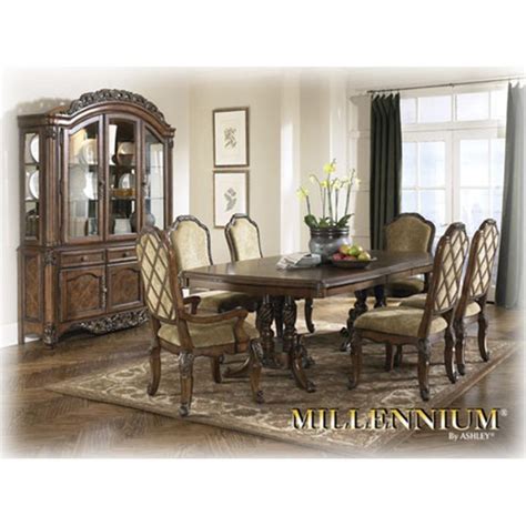 D606 55t Ashley Furniture Bellissimo Dining Table