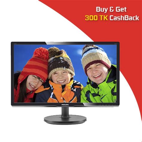 Philips 195 206v6qsb6 Ah Ips Led Monitor Price In Bd