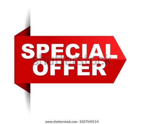 Banner Special Offer Stock Vector Royalty Free 1027549114