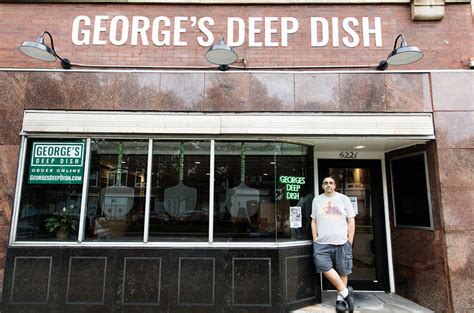Georges Deep Dish 6221 N Clark St Chicago Il 60660