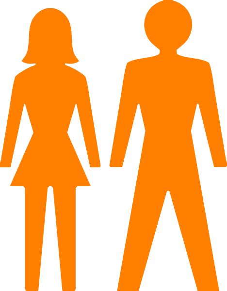 Man And Woman Heterosexual Icon Alternate Clip Art At Clker Com