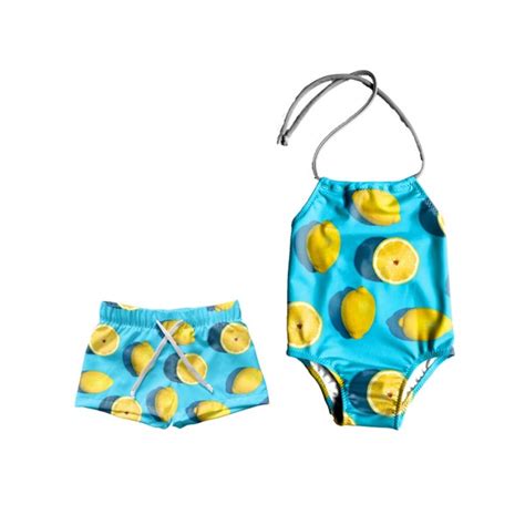 Matching Brother And Sister Swimsuits Etsy