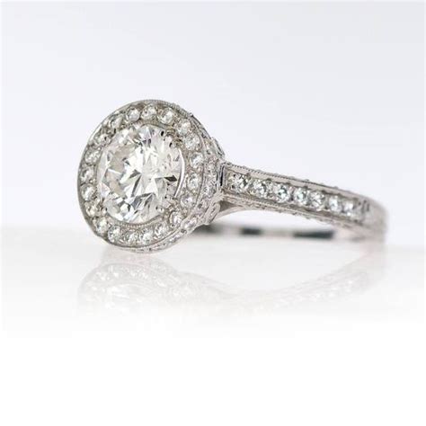 Vintage Style Engagement Ring Available At Soho Gem Fine Jewelry Boutique
