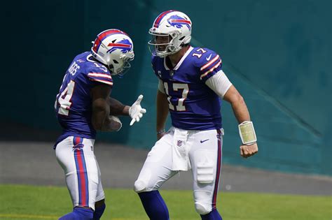 Joshua patrick allen (born may 21, 1996) is an american football quarterback for the buffalo bills of the national football league (nfl). Stefon Diggs' chemistry with Bills QB Josh Allen cannot be ...