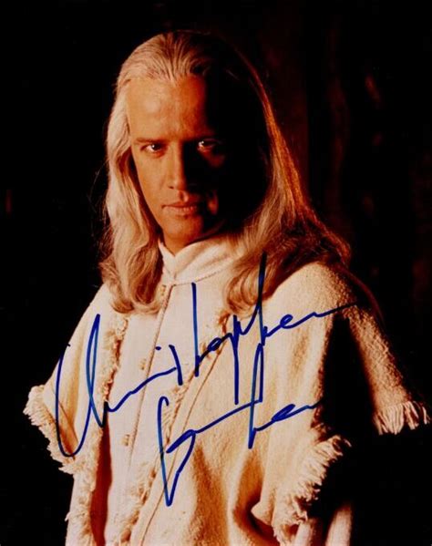 Christopher Lambert ‘mortal Kombat’ 1995 Regis Autographs