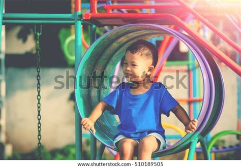 Children Playing Park Little Baby Playing Stock Photo 510189505