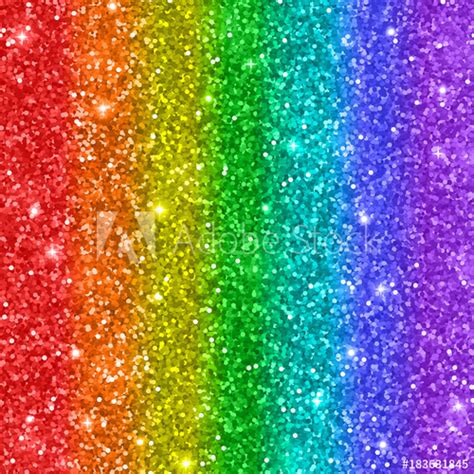 Multicolored Rainbow Glitter Background Vector Buy This