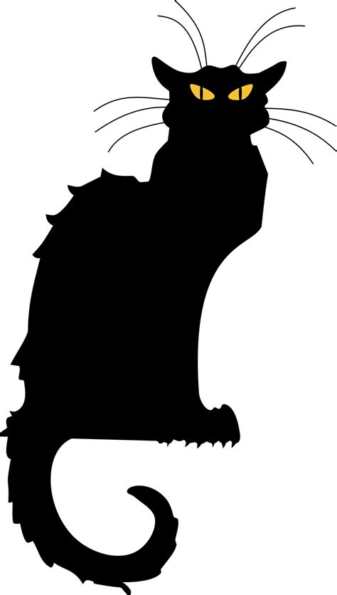 Free Black Cat Silhouette Halloween Download Free Black Cat Silhouette Halloween Png Images
