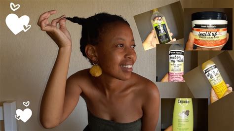 Hair Care Products For 4c Type Hair South African Youtuber Youtube