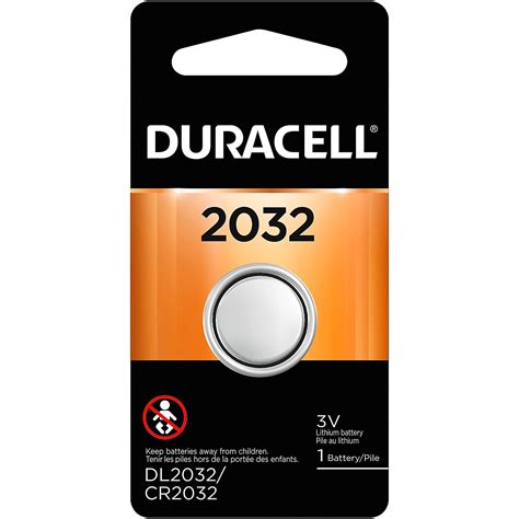 Duracell 2032 Lithium 3 Volt Battery Musicians Friend