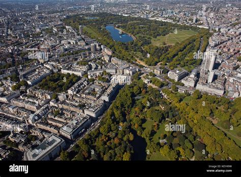 An Aerial View Of Hyde Park Hyde Park Corner And Some Of Green Park