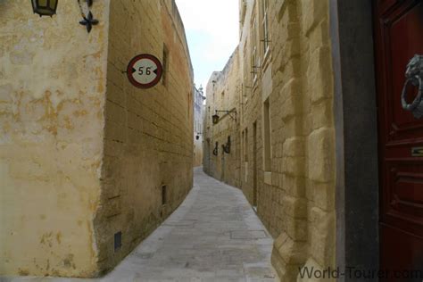 Narrow Street Mdina Malta