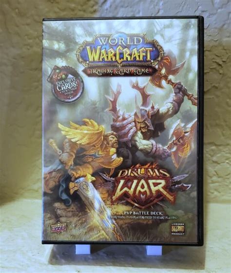 World Of Warcraft Drums Of War Pvp Battle Tcg Oversize Cards