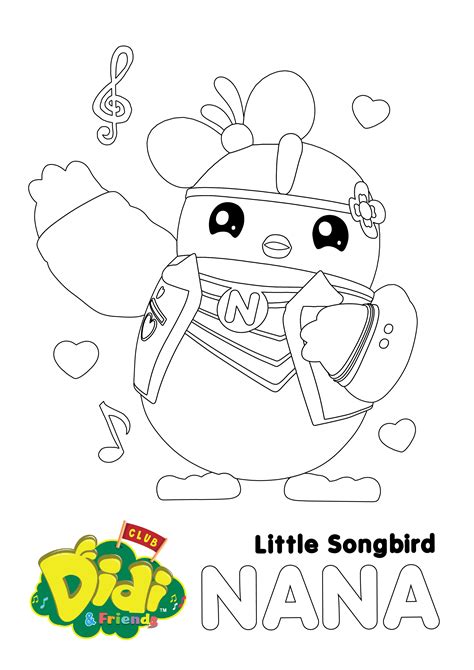 Starting off with dizzy zombie compilation | didi & friends. Colouring Sheet | Nana | Didi & Friends | My little pony ...